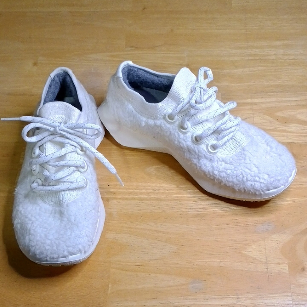 Allbirds Cream Fleece Sneakers